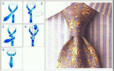 领带的系法四手结