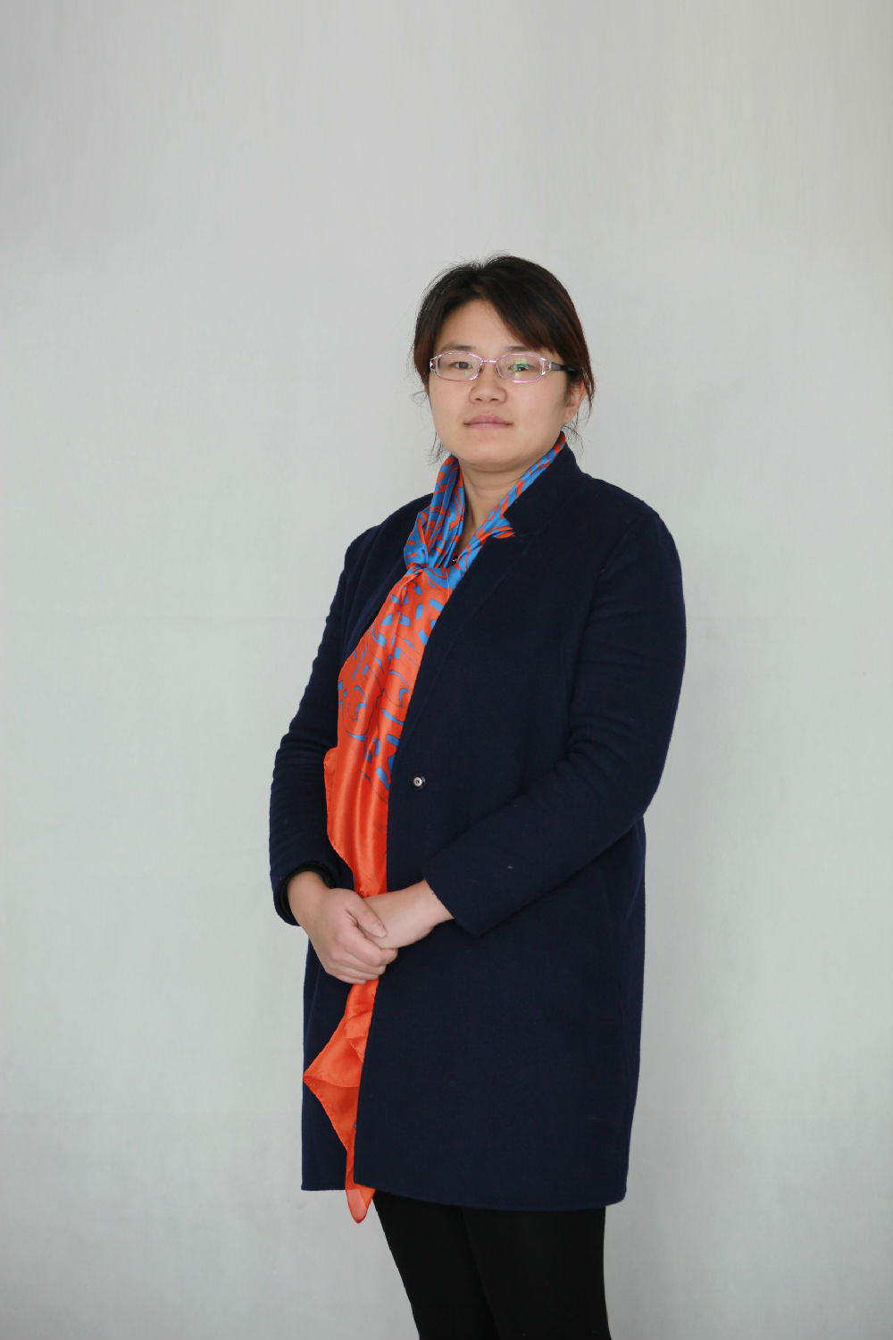 乐好千秋职业装销售主任李秀红女士