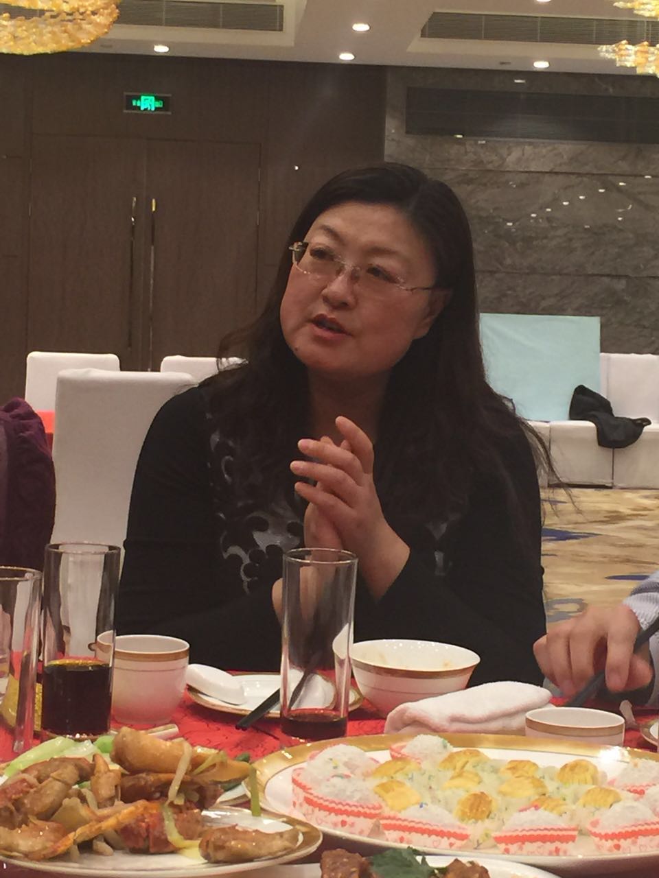 乐好集团工会主席朱永芝女士