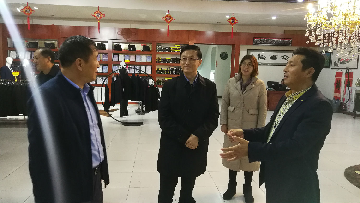 曹勇局长对我司的产品进行了解和咨询 曹勇局长对我司的产品进行了解和咨询