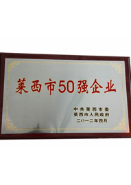 乐好千秋莱西市50强企业